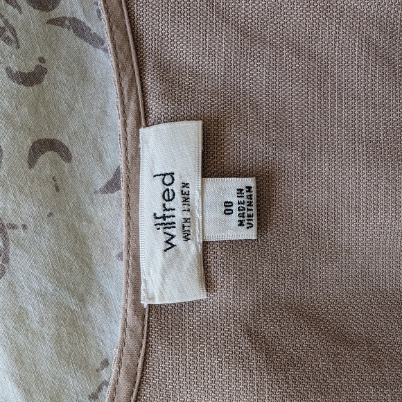 Aritzia Linen Brax Jumpsuit - Picture 3 of 3